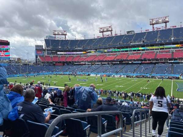 Nissan Stadium, section: 108, row: GG, seat: 22