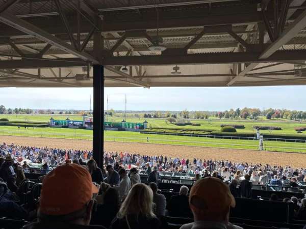 Keeneland Race Course, section: D, row: J, seat: 18