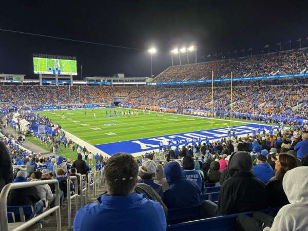 Kroger Field, section: 33, row: 30, seat: 1