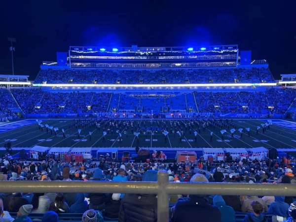 Kroger Field, section: 106, row: 1, seat: 1