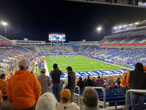 Kroger Field, section: 13, row: 48, seat: 36