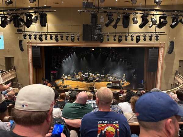 Ryman Auditorium, section: 12, row: L, seat: 13