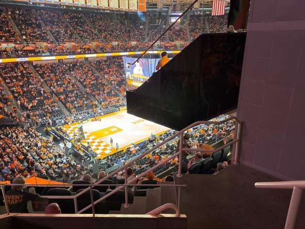 Thompson-Boling Arena, section: 309, row: 3, seat: 1