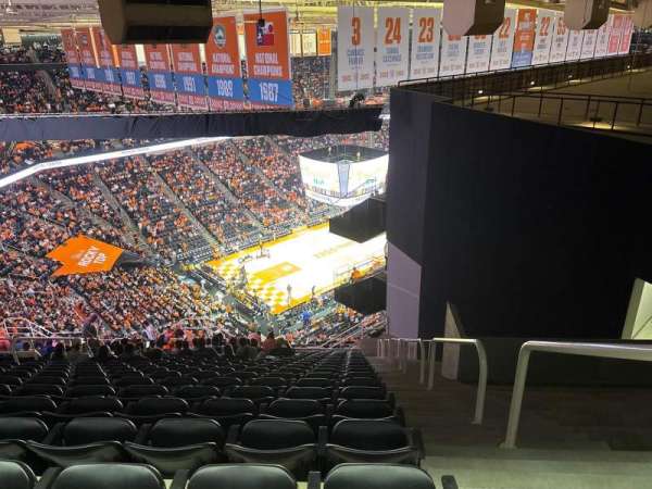 Thompson-Boling Arena, section: 309, row: 24, seat: 1