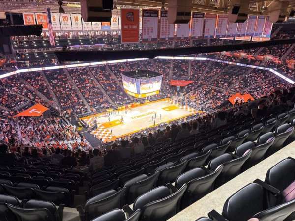 Thompson-Boling Arena, section: 325A, row: 24, seat: 15