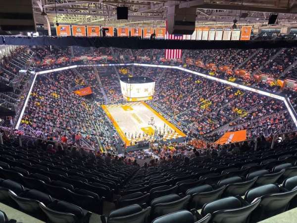 Thompson-Boling Arena, section: 331A, row: 24, seat: 15