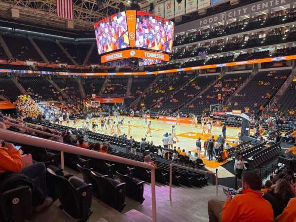 Thompson-Boling Arena, section: 117, row: 14, seat: 7