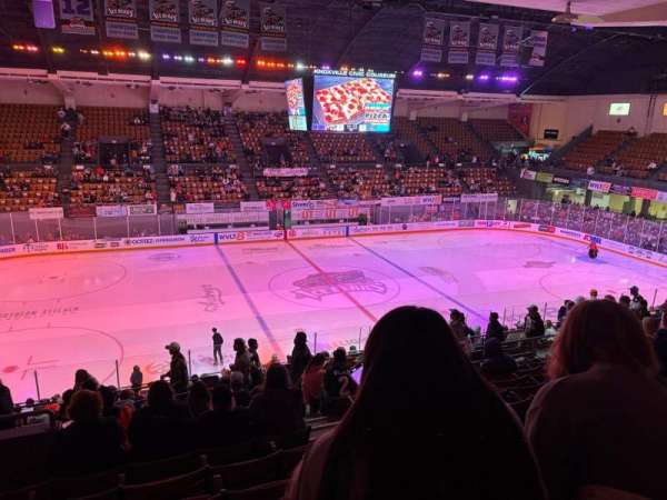 Knoxville Civic Coliseum, section: G, row: 16, seat: 3