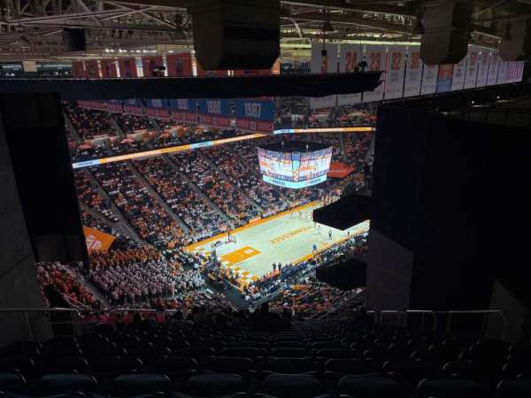Thompson-Boling Arena, section: 309, row: 24, seat: 7