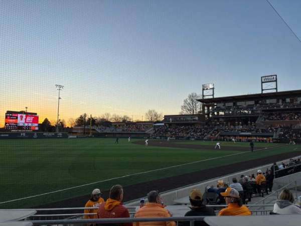 Lindsey Nelson Stadium, section: 123, row: 4, seat: 1