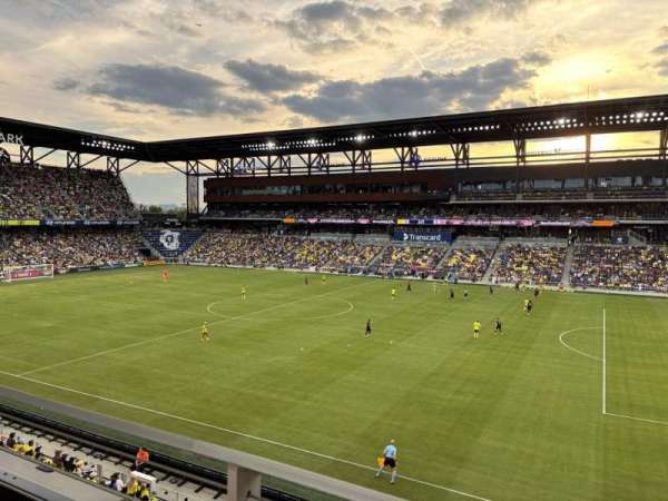 Geodis Park, section: 215, row: A, seat: 17