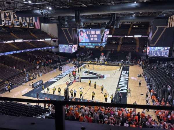 Memorial Gymnasium, Vanderbilt, section: 3F, row: 1, seat: 15
