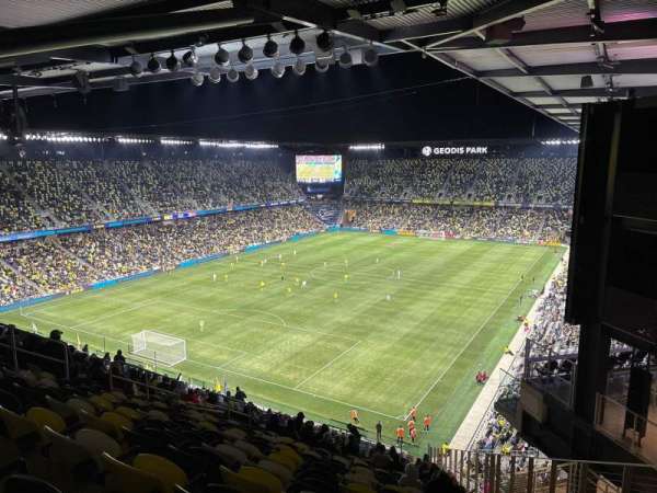 Geodis Park, section: 204, row: Z, seat: 1