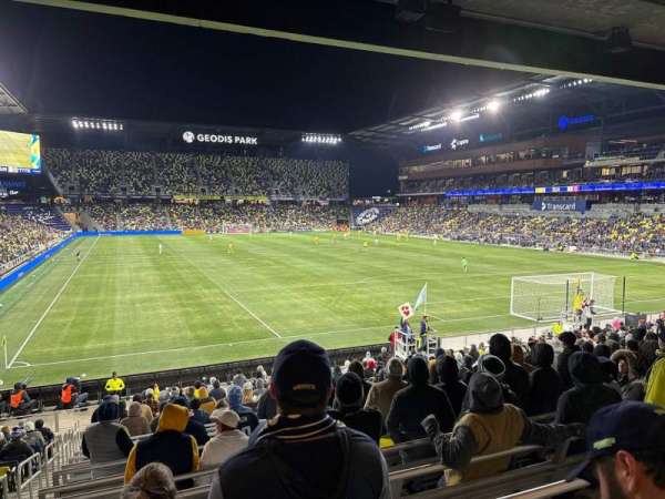 Geodis Park, section: 110, row: W, seat: 25