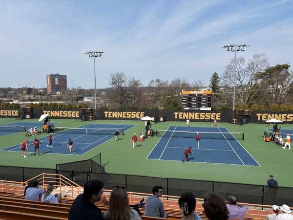 Barksdale Tennis Stadium, section: Right, row: M, seat: 20
