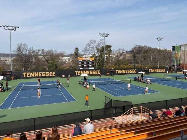 Barksdale Tennis Stadium, section: Left, row: M, seat: 18