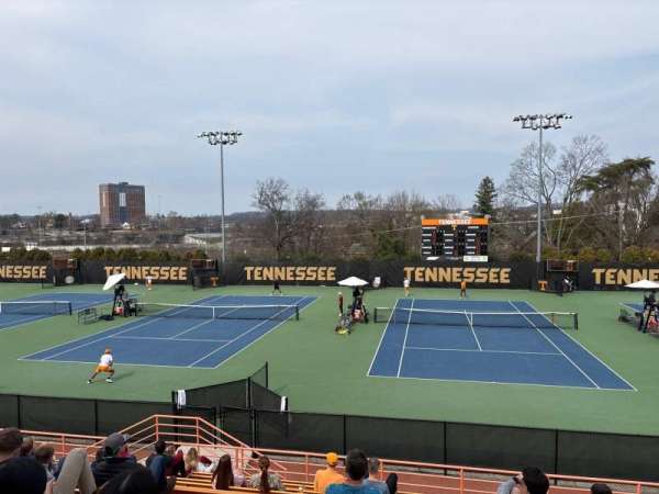 Barksdale Tennis Stadium, section: Right, row: M, seat: 24