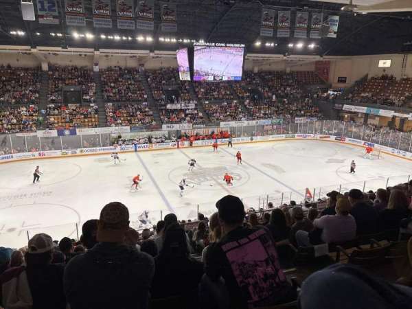 Knoxville Civic Coliseum, section: G, row: 16, seat: 3