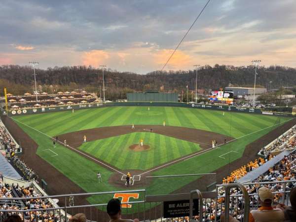 Lindsey Nelson Stadium, section: 314, row: D, seat: 1