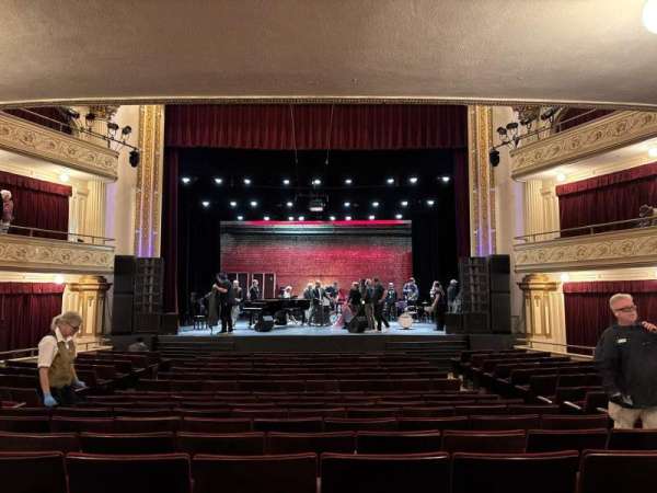 Bijou Theatre, Knoxville, section: Orchestra Center, row: P, seat: 17