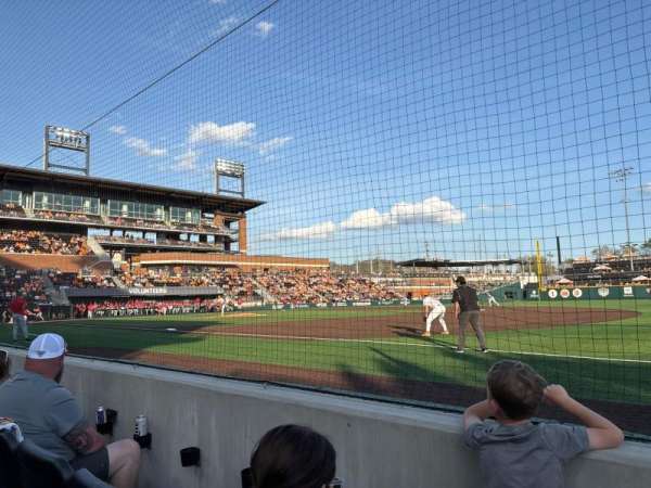 Lindsey Nelson Stadium, section: 107, row: B, seat: 2