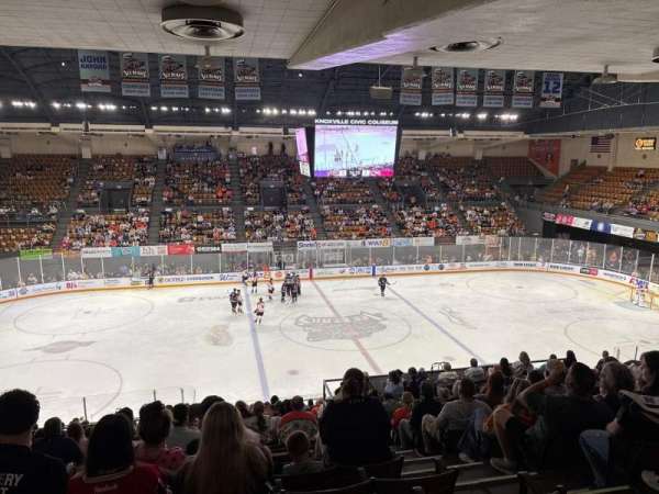 Knoxville Civic Coliseum, section: P, row: 17, seat: 12