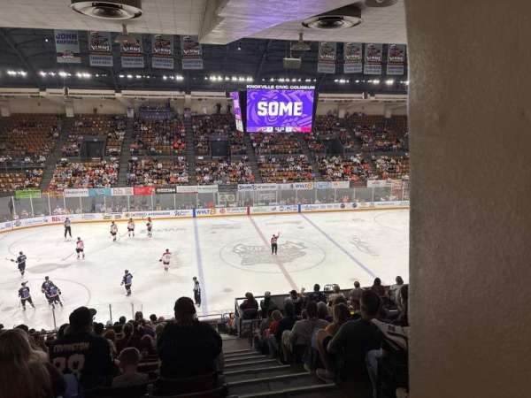 Knoxville Civic Coliseum, section: P, row: 17, seat: 14