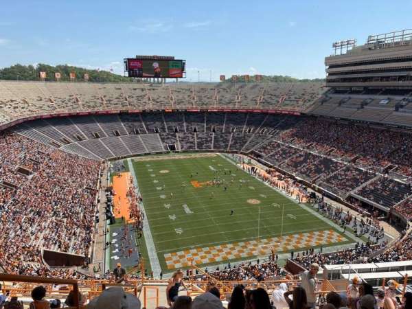 Neyland Stadium, section: YY9, row: 23, seat: 13