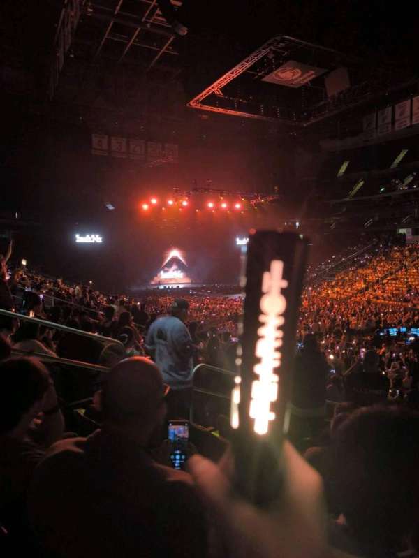 Prudential Center, section: 22, row: 16, seat: 15