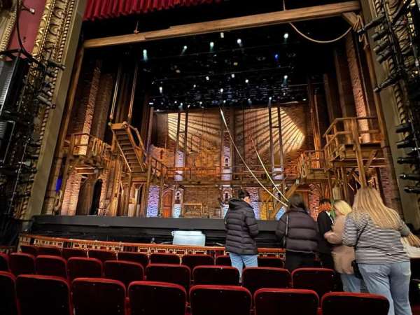CIBC Theatre, section: Orchestra C, row: F, seat: 109