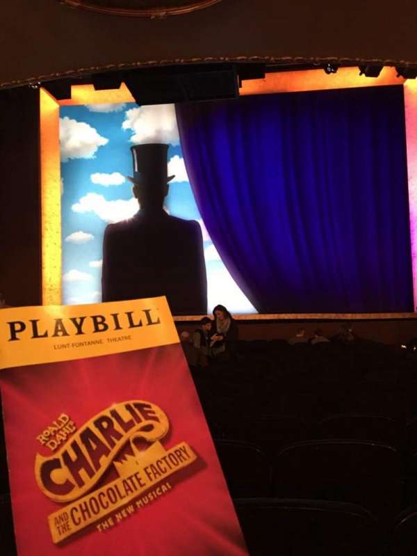Lunt-Fontanne Theatre, section: Orchestra C, row: R, seat: 109