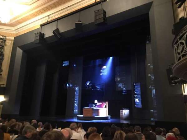 Music Box Theatre, section: Orchestra R, row: L, seat: 16