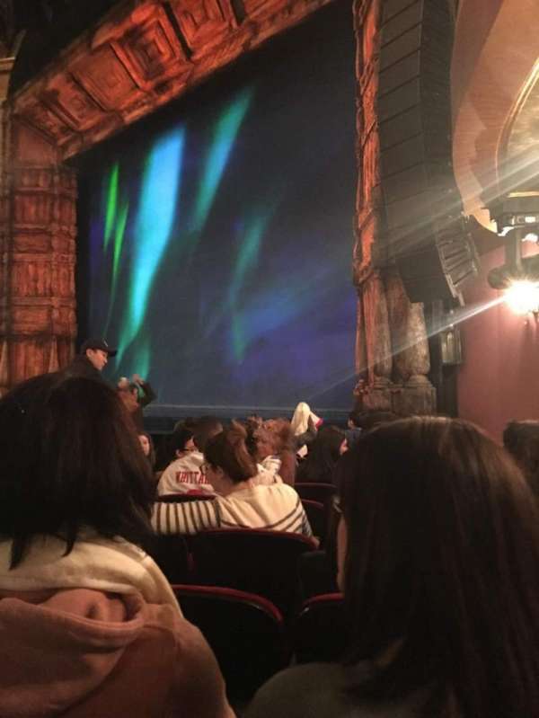 St. James Theatre, section: Orchestra R, row: K, seat: 28