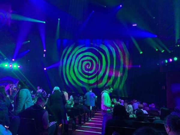 Marquis Theatre, section: Orchestra R, row: P, seat: 2