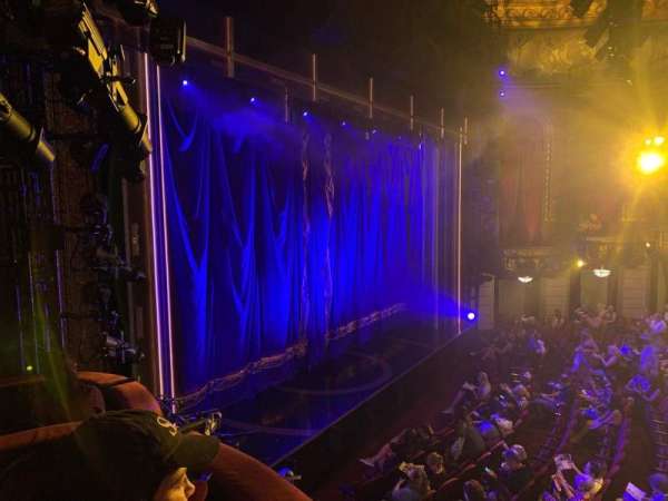 Lena Horne Theatre, section: Left Box, row: C, seat: 2