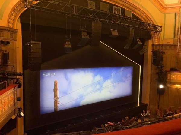 Booth Theatre, section: Mezzanine L, row: B, seat: 9