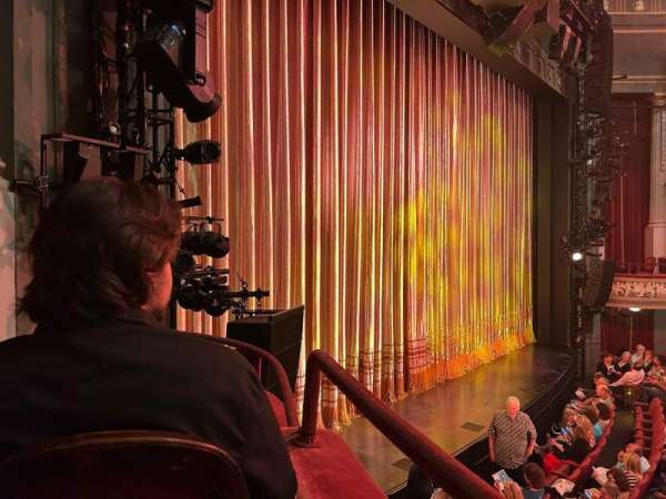 Broadhurst Theatre, section: Left Boxes, row: B, seat: 4