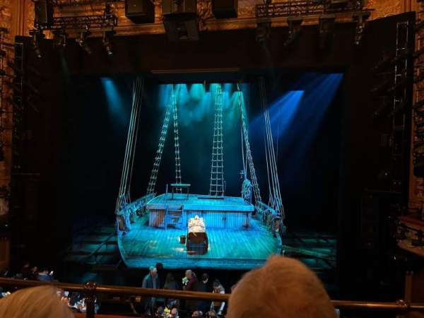 Longacre Theatre, section: Mezzanine C, row: B, seat: 101
