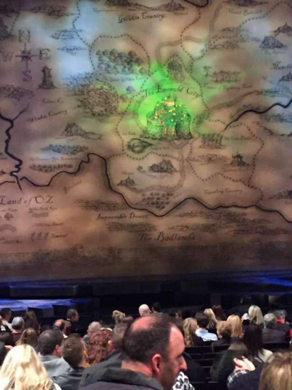Gershwin Theatre, section: Orchestra C, row: O, seat: 105