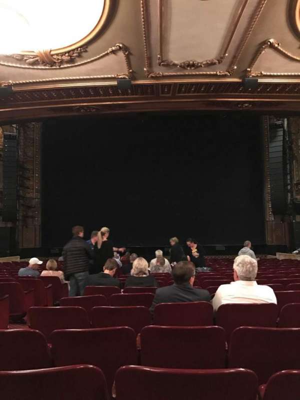 Palace Theatre, Broadway, section: Orchestra, row: T, seat: 106