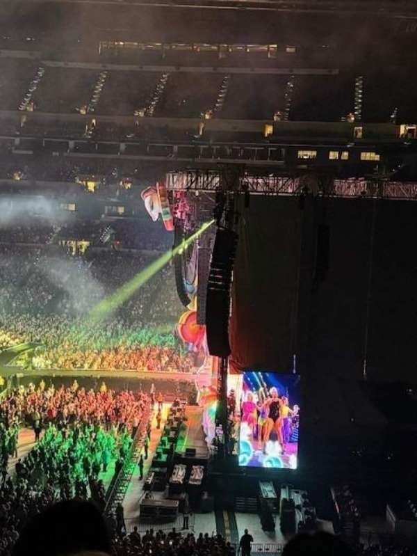Lucas Oil Stadium, section: 309, row: 5