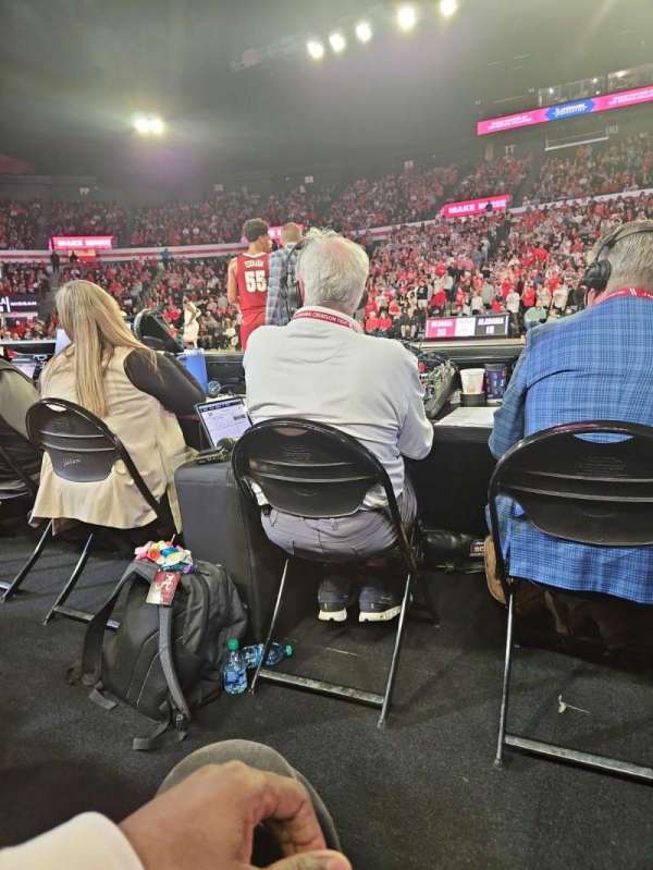 Stegeman Coliseum, section: E, row: B, seat: 1