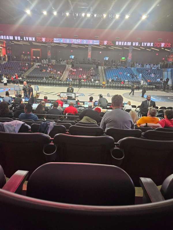 Gateway Center Arena, section: 103, row: G, seat: 5