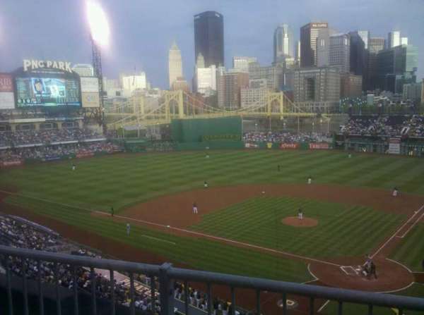 PNC Park, section: 219, row: B, seat: 7