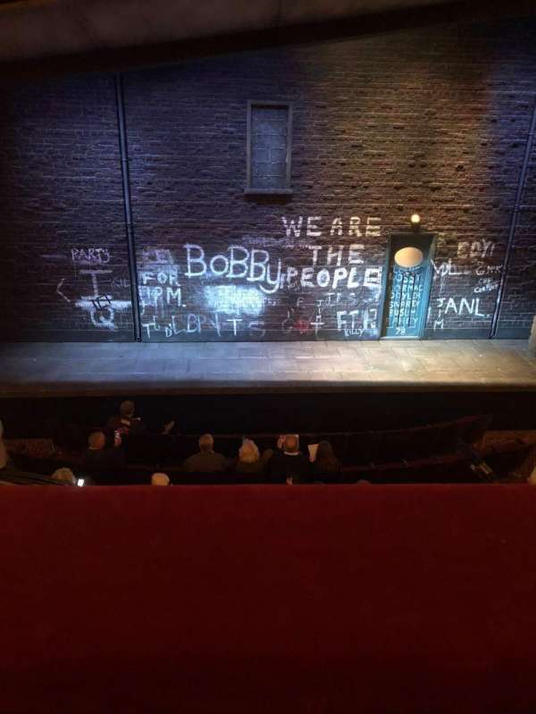 Bernard B. Jacobs Theatre, section: Mezzanine C, row: A, seat: 109