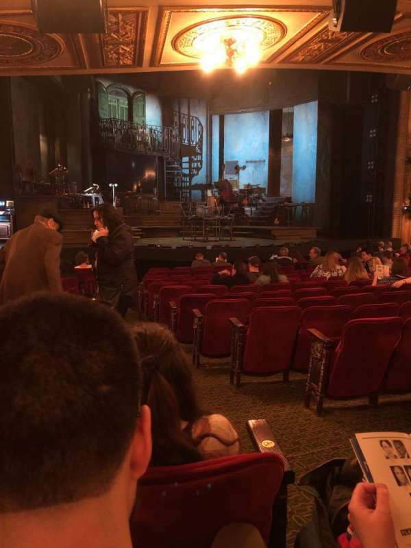 Walter Kerr Theatre, section: Orchestra L, row: R, seat: 5