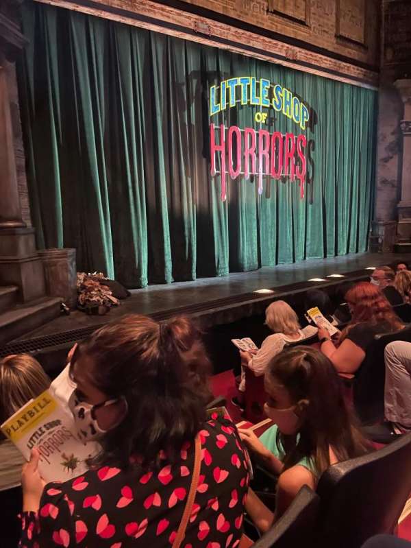 Westside Theatre Upstairs, section: Orchestra C, row: D, seat: 5