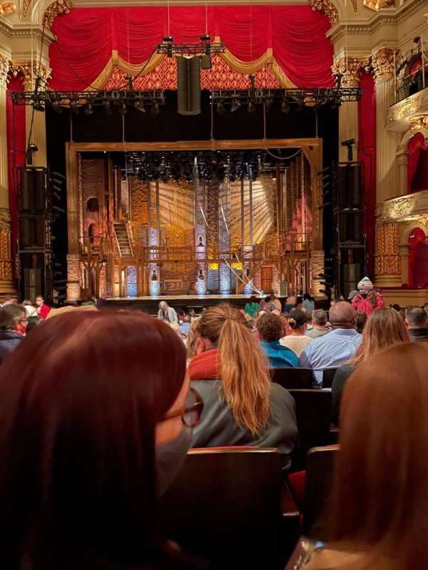 Academy of Music, section: Parquet Center, row: Q, seat: 111