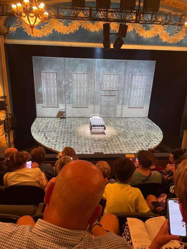 Gerald Schoenfeld Theatre, section: Mezzanine C, row: E, seat: 103