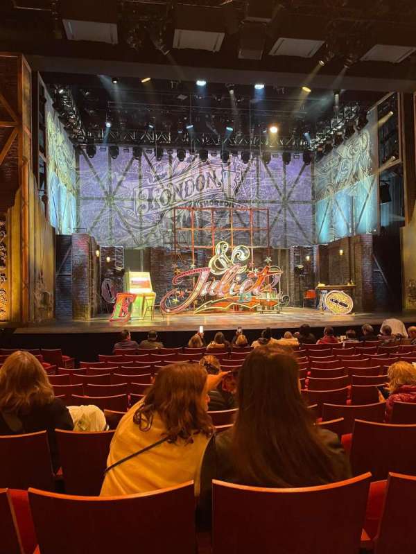Stephen Sondheim Theatre, section: Orchestra C, row: M, seat: 116